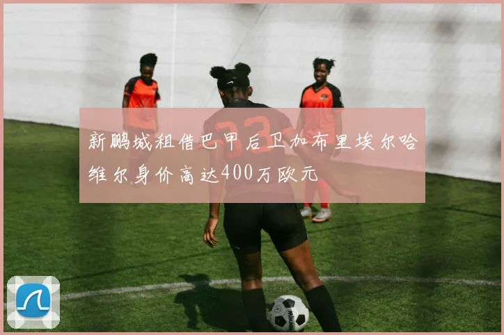 新鹏城租借巴甲后卫加布里埃尔哈维尔身价高达400万欧元